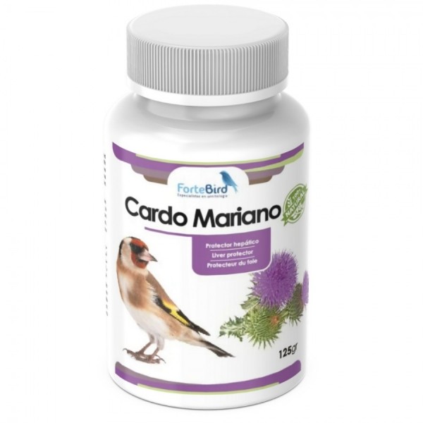 Cardo Mariano en Polvo | Mejora Hepática y Digestiva para Canarios y Jilgueros