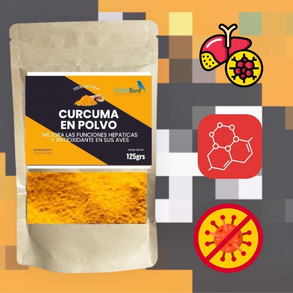 Cúrcuma en polvo / Antioxidante que ayuda a la digestión