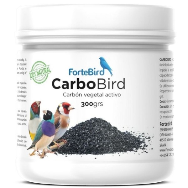 CarboBird - Carbón vegetal activo