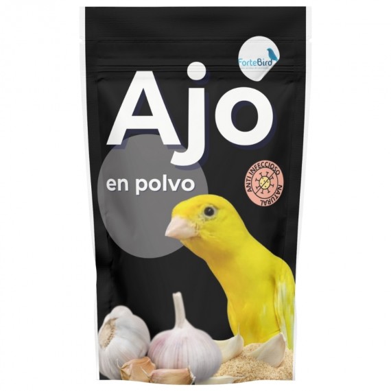 Ajo en Polvo 100% | Antiinfeccioso para aves