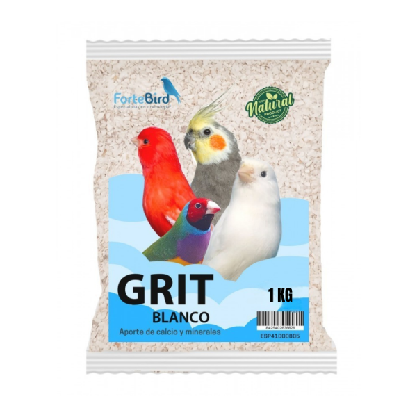 Grit Blanco Fortebird 1Kg Grit Blanco Fortebird 1Kg