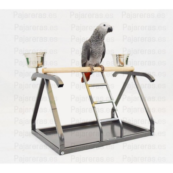 Parque para loros de sobremesa Parque para loros de sobremesa