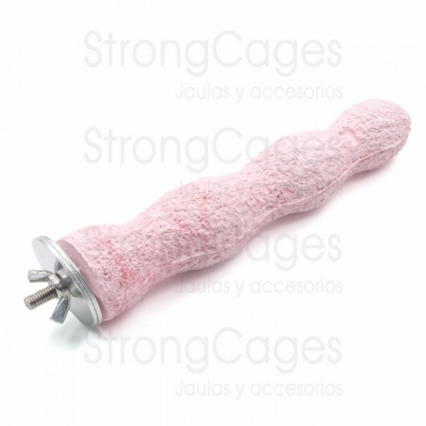 Percha rugosa Psitacidas StrongCages Percha rugosa Psitacidas StrongCages