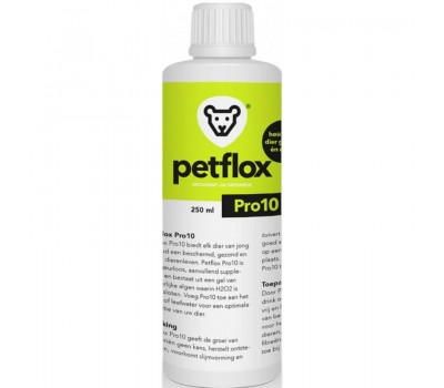 Petflox Pro10 250 ml (Purifiza e higieniza el agua de sus aves)