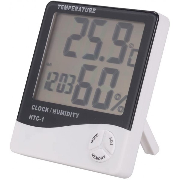Termometro / Higrometro digital con reloj Termometro / Higrometro digital con reloj