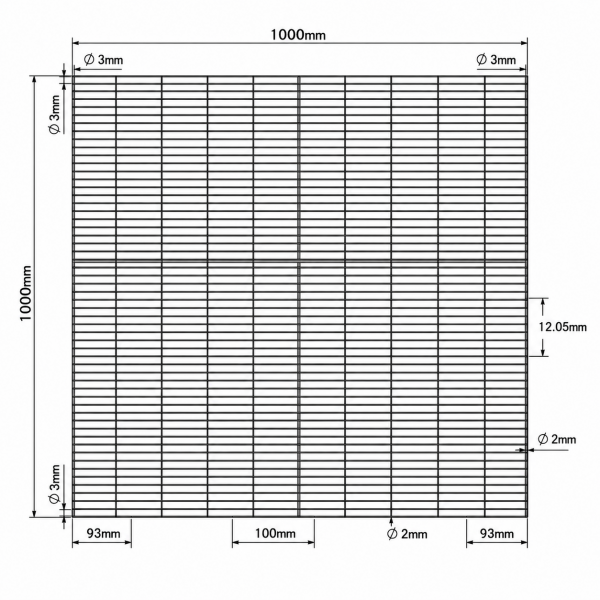 Malla Electrosoldada (pack de 8 unds)