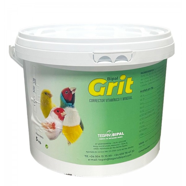 Bipal Grit 5 kg (vitaminico y mineral para canarios)
