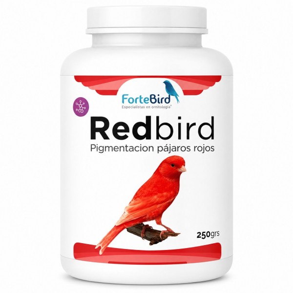 RedBird | Pigmentación pájaros rojos