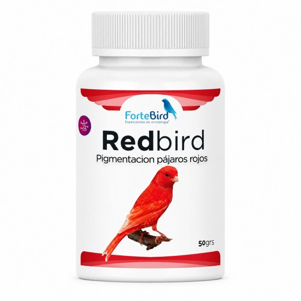 RedBird | Pigmentación pájaros rojos