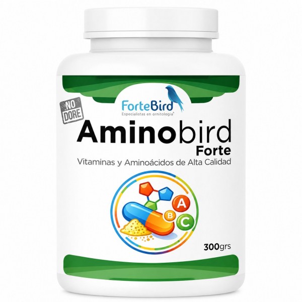 AminoBird Forte | Cuidado Integral de Aves: Vitaminas y Aminoácidos de Alta Calidad