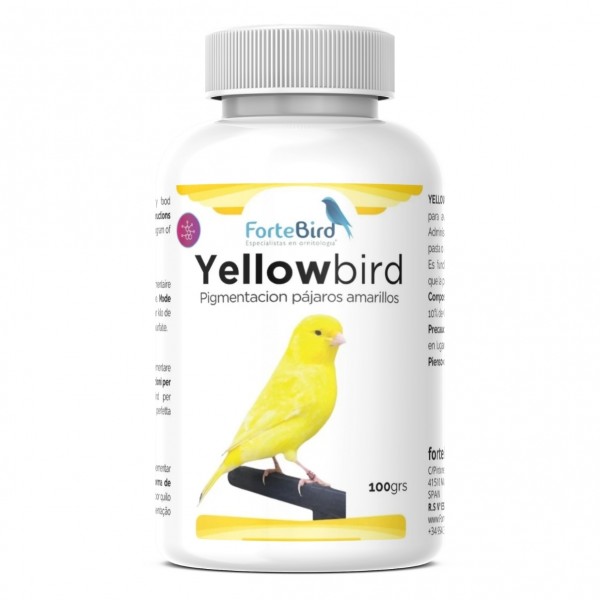 Yellowbird - Pigmentación para canarios amarillos