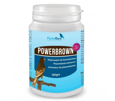 PowerBrown 150 grs | El potenciador perfecto de feomelaninas para el plumaje de sus aves