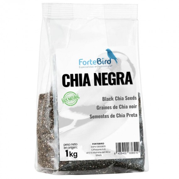 Semilla de Chia Negra Fortebird