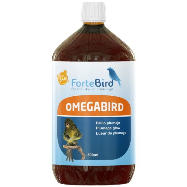 OmegaBird | Aceite de Muda para aves