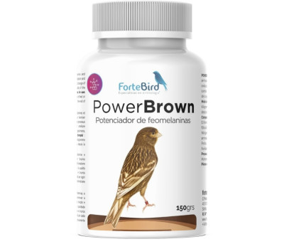 PowerBrown 150 grs | El potenciador perfecto de feomelaninas para el plumaje de sus aves