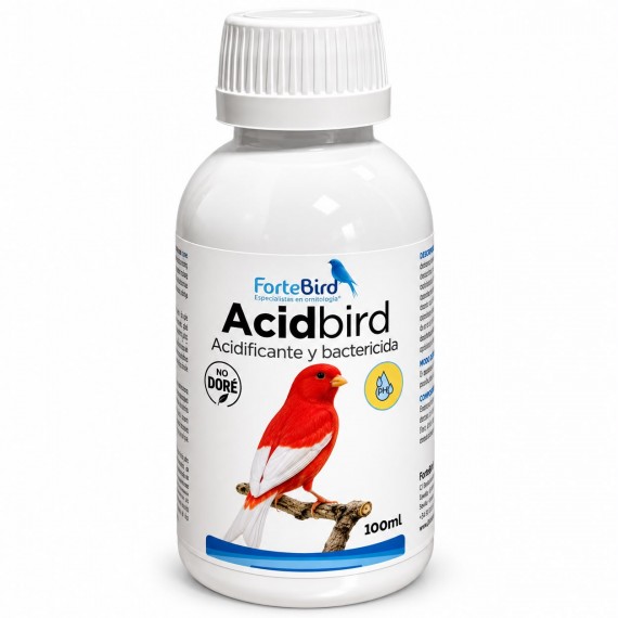 AcidBird | Acidificante y Bactericida para la Salud Digestiva de Aves