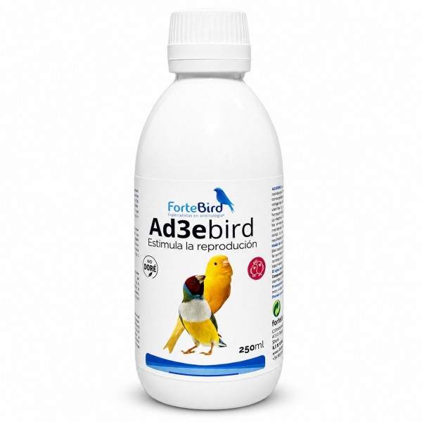 AD3EBird - Suplemento Vitamínico para Reproducción y Salud de Aves (Sin Dore ForteBird)