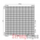 Malla Electrosoldada 1X1 metros (pack de 8 unds) Malla Electrosoldada 1X1 metros (pack de 8 unds)